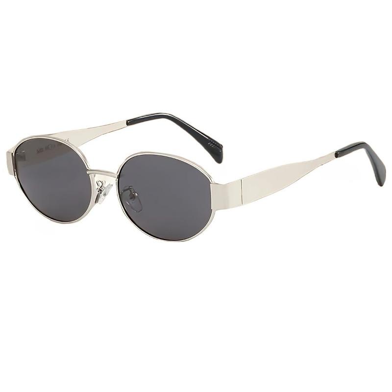 4-delt Moteable Damebriller i Oval Form med en Casual Stil Egnet for Daglig Bruk