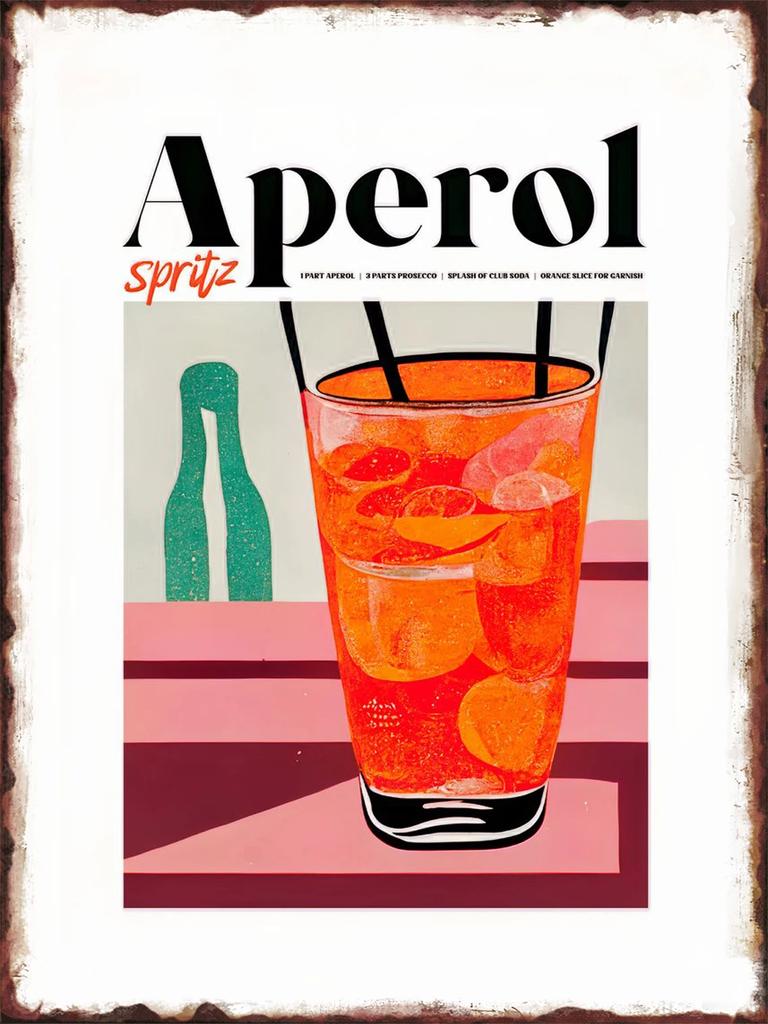 DRINK Metal Tin Sign Cocktail Posters for Bar Pub Man Cave Party Decoration Home Kitchen Wall Decor Art Painting Plaque Gift