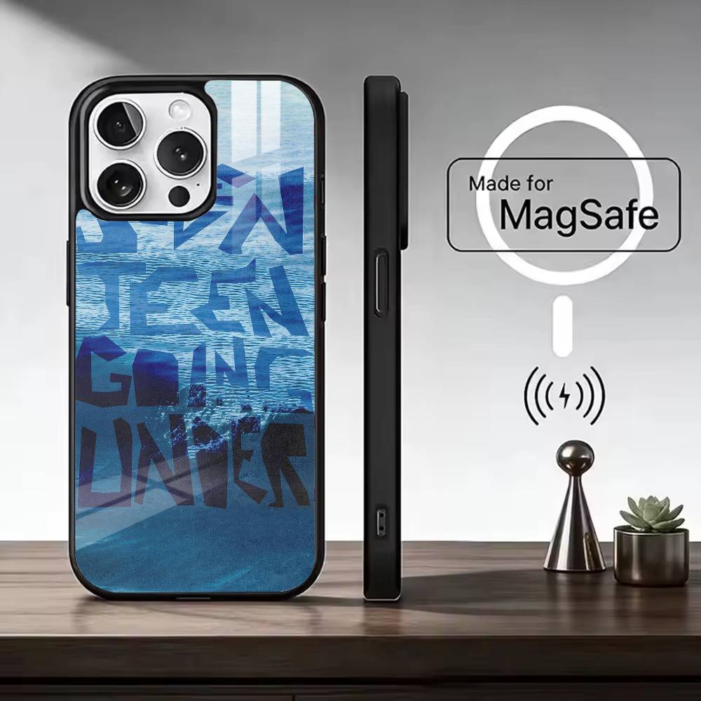 Singer S-Sam Fender For Magsafe Phone Case for iPhone 17 16 15 14 13 12 11 Series Wireless Charging