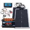 6000W Solar Panel Inverter Kit Solar Controller Waterpfoof Camping Solar Power 110V-220V Generation Intelligent Charging Board