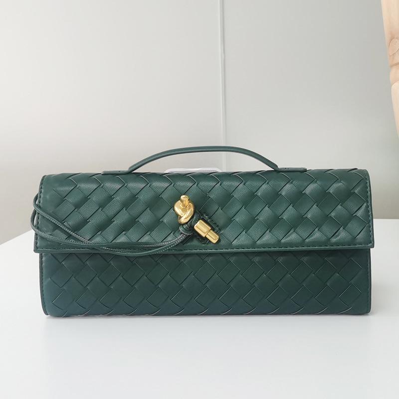 Nischen Strick Ein Schultertasche Mode Horizontale Clutch Akkordeon Damen Schräg Umhängetasche