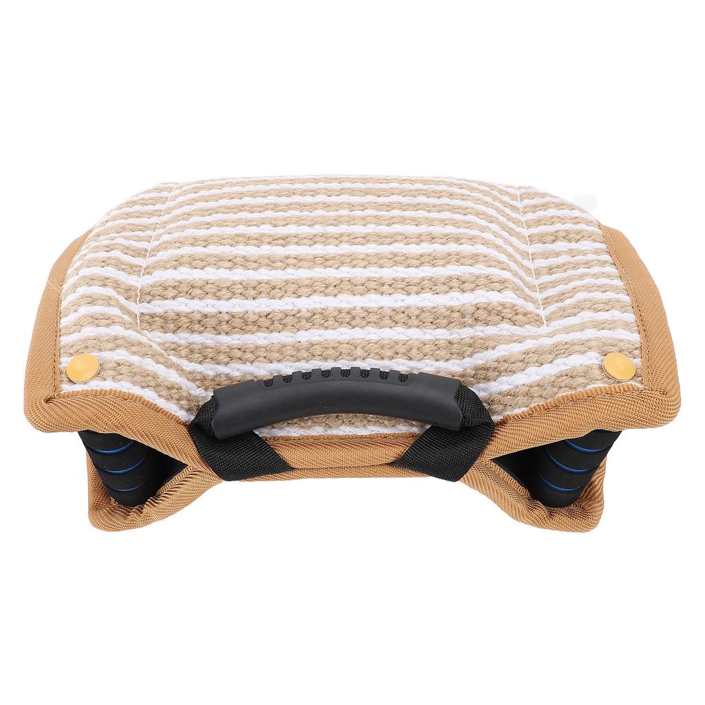 Dog Training Bite Pillow Tear Resistant Interactive Play Toy Jute Pad Dog Bite Sleeve Training Equip