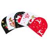 Christmas Hats for Men and Women Autumn and Winter New Elk Santa Claus Snowman Jacquard Wool Hat Festive Christmas Knitted Hat