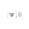 Photo Props Gem Celtic Knot Hair Stick Hanfu Hairpin Hairstyle Design Tool Ancient Style Hair Crown