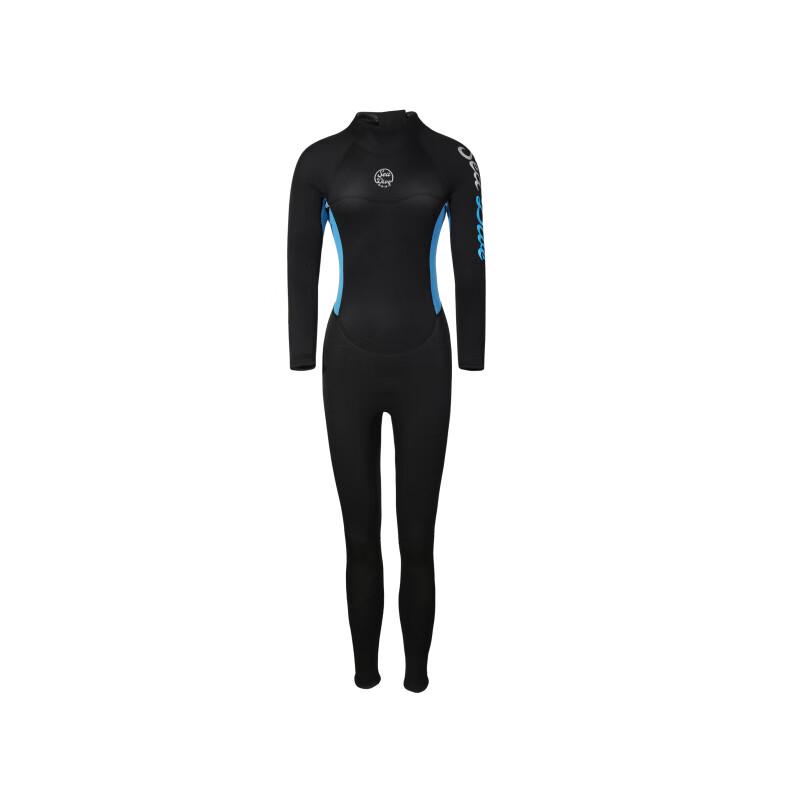 Women s 3mm Full Wetsuit for Diving and Surfing