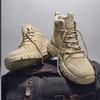 Martin Boots, Men's Shoes, Autumn High-top, Mid-top Cargo Boots, Outdoor Sports, Mountaineering Sand