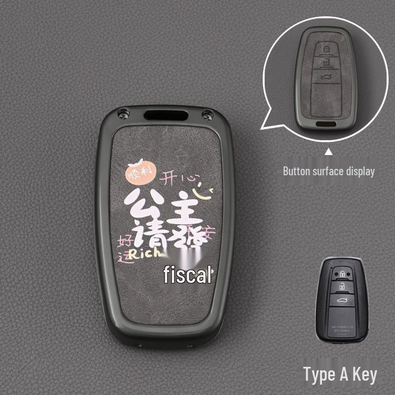 

Key Cover for Toyota Camry, Highlander, RAV4, Corolla, CHR, Asia Dragon, and Leiling