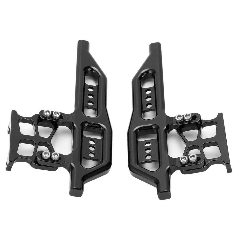 2pcs RC Aluminium Alloy Side Pedal Replace Parts for SCX24 90081 C10 1/24 RC Cars
