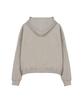 Dominant Midnight Horse Graphic Hoodie Zip-Up_Beige