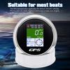 TFT 85mm GPS Speedometer Gauge with Antenna Digital 600KMH,MPH,Knots COG ODO Altitude Compass for Car Boat Yacht 12V24V