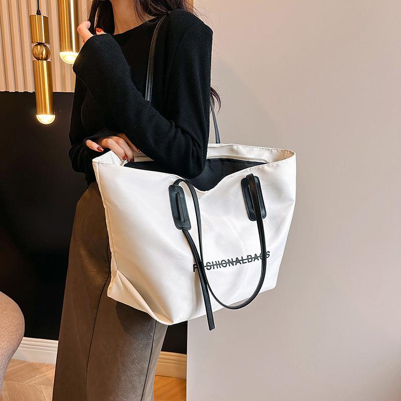 Nylon Cloth Tote Bag 2 New Shoulder Bag Women's Bag Simple Handbag Large Capacity Batch