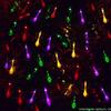 Solar LED Water Drop String Lights, Battery/USB, Waterproof, Indoor/Outdoor Festival Decoration