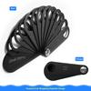 EHDIS Cutting Template for Parking Sensor Carbon Fiber Wrap Vinyl Tool Kit Car Protective Film Cutter 13~25mm Metal Circle Gauge