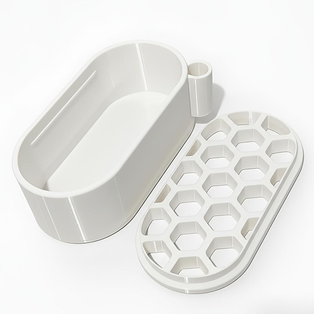 

Multifunctional Hydroponic Pot for Regrowing Scallions And Garlic,Comes with a Scissor Support Frame for Easy Access to Scissors белый