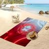 Sheffield United Fußball Druck Strandtuch, Großes Weiches Schnelltrocknendes Handtuch für Strand Camping Schwimmen