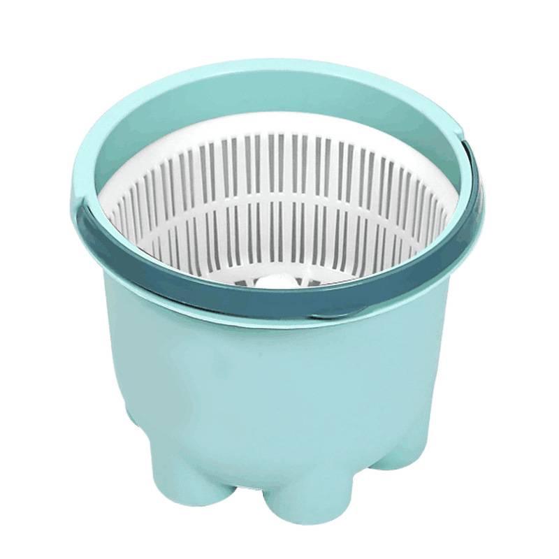 Rotating Universal Mop with Spin-Dry Bucket - No-Wash, Easy-Clean Floor Mop for Home