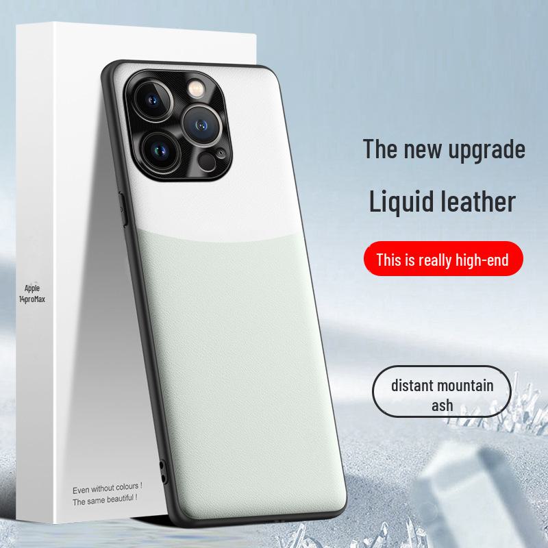 

Liquid leather case for Apple 14 Pro Max, with anti-fall and anti-scratch protection - ships individually. Apple 14promax