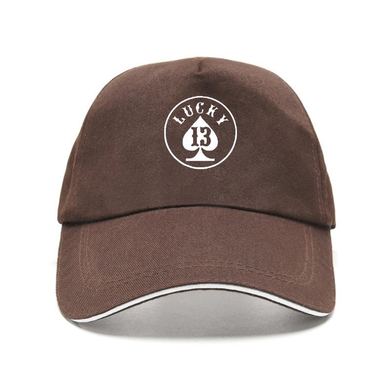 LUCKY Nummer 13 caps mote Unisex Kvinner 100% Bomull pappa-caps utendørs bevegelse Unisex Baseballcaps justerbar Snapback-hatt bein