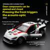1/32 Scale Maserati GranTurismo MC GT4 Alloy Metal Diecast Model Car Sound & Light Pull Back Birthday Gift Hobby Collection Adult Good