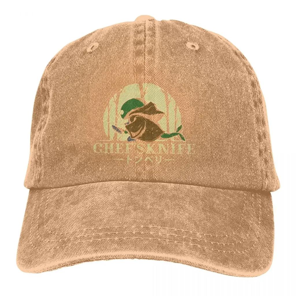 Kochmesser Klassische Baseballkappen Schirmmütze Final Fantasy Spiel Sonnenschutz Cowboyhüte für Männer Trucker Papa Hut