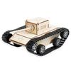 Children's Wooden Remote Control Tank Kit, Ages 4-14 – Educational STEAM Science Model for Primary School Students
