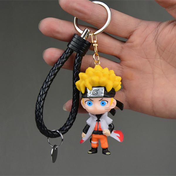 Naruto, Kakashi, Sasuke Ninja Spielzeugfigur Schlüsselanhänger Anhänger Modell Ornament