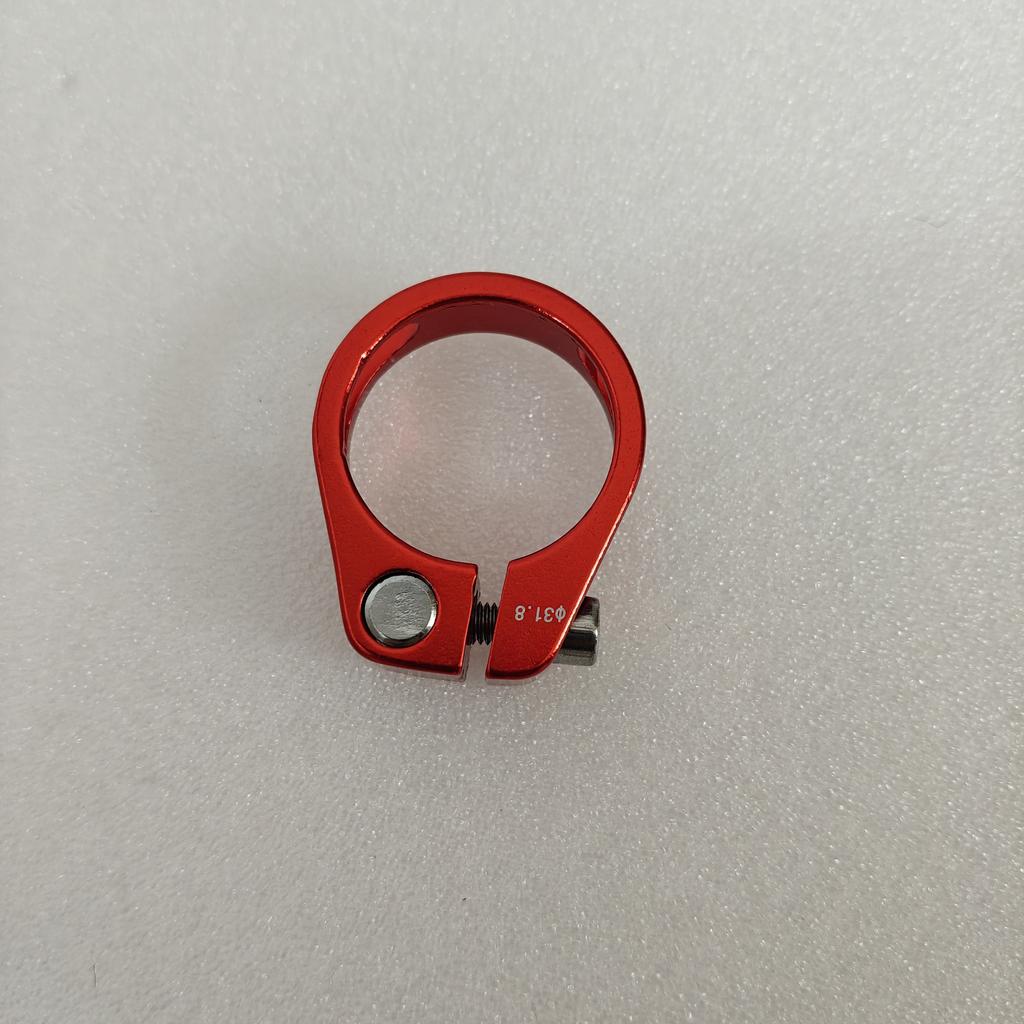 1 Stück Fahrrad-Sattelstützklemme 31,8/mm12,5mm Sitzrohrklemme MTB Fahrrad Sitzrohrklemme Fahrradteile Fahrradsattel Sattelklemme