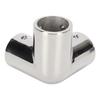 3 Way Corner Tee Joint 316 Stainless Steel Mirror Polished Yacht Hand Rail Elbow Pipe Fittings