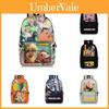 Stunning Child/adult Chainsaw Man Backpack Schoolbag Anime Bag