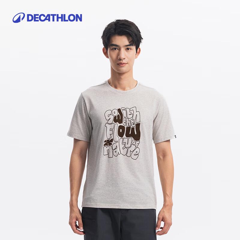 Decathlon Men s NH100 Casual Hiking T-Shirt L