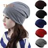 Fashion Men's Women's Solid Color Slouch Hip-pop Beanie Baggy Knit Hat Ski Girls Hats
