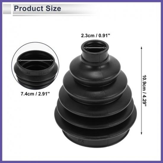 28323AG020 Outer CV Joint Boot Kit with Clamps for Subaru Crosstrek 13-17