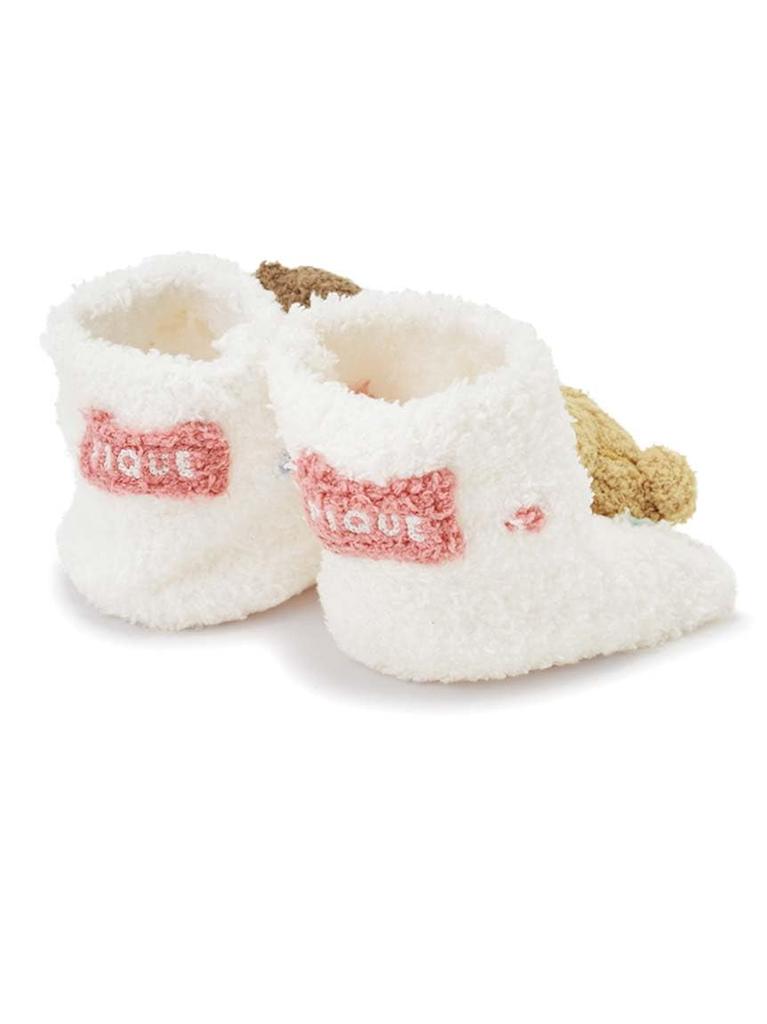 Gelato Pique Baby Cereal Bear Socks PBGS244732 PNK