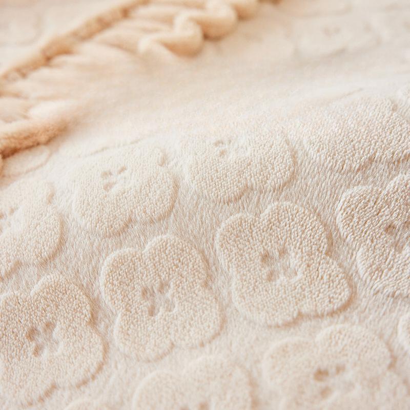 Autumn and Winter New Milk Fiber Sofa Cushion Nordic High-Grade Sofa Seat Cushion Non-Slip Universal Cover Towel Cover