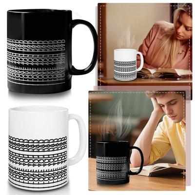 Vtipné hrnky na kávu 11oz, Hrnek se skrytým vzkazem, Dárek pro kolegy a pracovní besties, Dárek pro milovníky kávy pro přátele - rodinu - kolegy