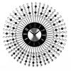 Luxury Design Large Wall Clock Diamond Metal Art Clock Duvar Saati Murale Reloj Mural Morden Design For Home Decoration K3X7D4