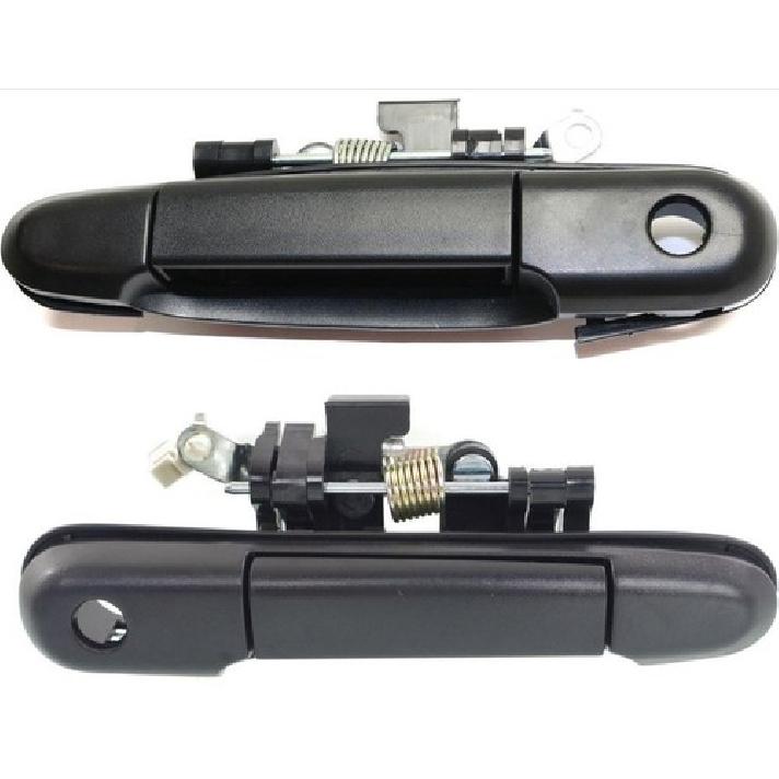 1991-1994 Toyota Tercel 1992-1995 Paseo Комплект наружных ручек передней двери | Черный | Текстурированный | TY2818F1TY2818F2 | Неоригинальный