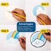 12-Color 12ml Textile Painting Pigment Set for DIY Hand-Painted Creations