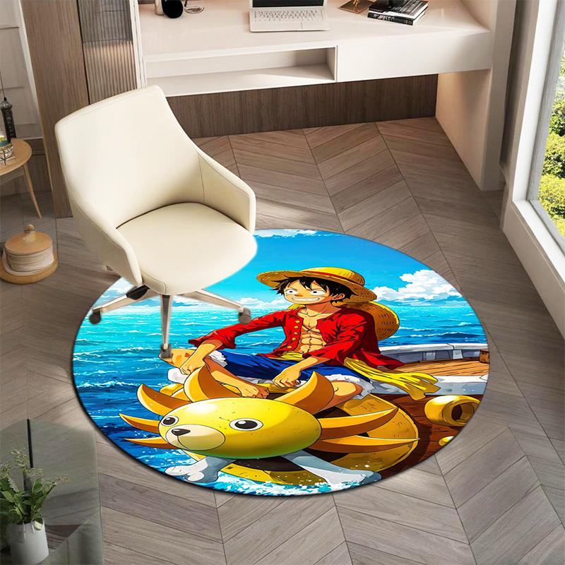 Scimmia D Carina. Tappeto Luffy dal manga giapponese ONE PIECE è morbido, per la casa, la camera da letto, decorazione zerbino, e tappeto antiscivolo E2
