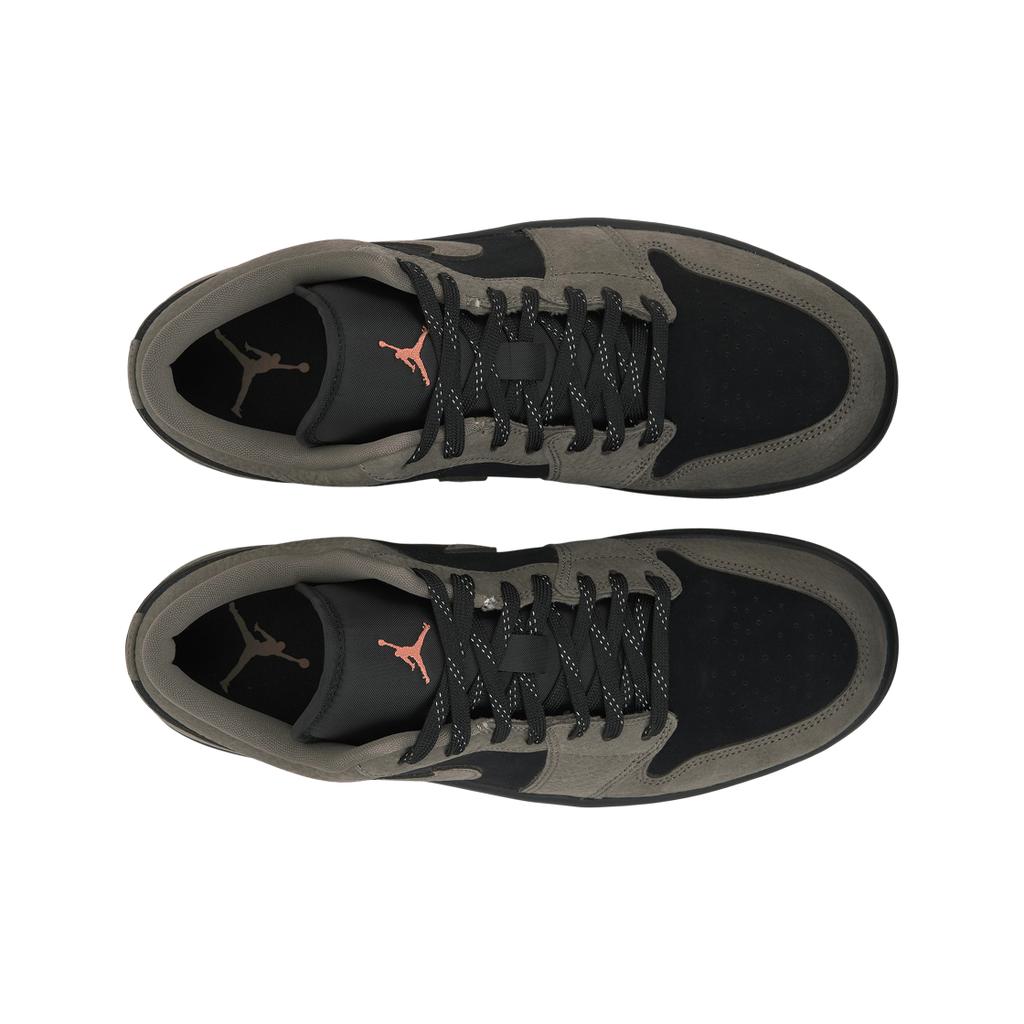 Air Jordan 1 Low SE Olive Grey Unisex Sneakers Brown Black Light-Wild-Mango IB7109-005