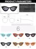 Small Frame Sunglasses Men Women Vintage Cat Eye Sun Glasses Brand Designer Concave Black Cateye Eyewear Shades Uv400