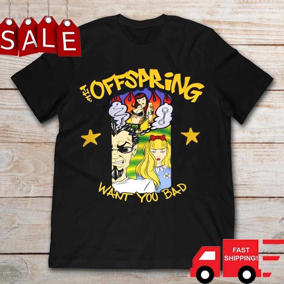 

Offspring Band - Want You Bad Shirt Black Unisex E1780 S