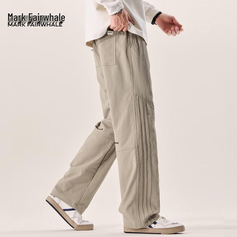 Mark Fairwhale Men's Casual Straight-Leg Pants