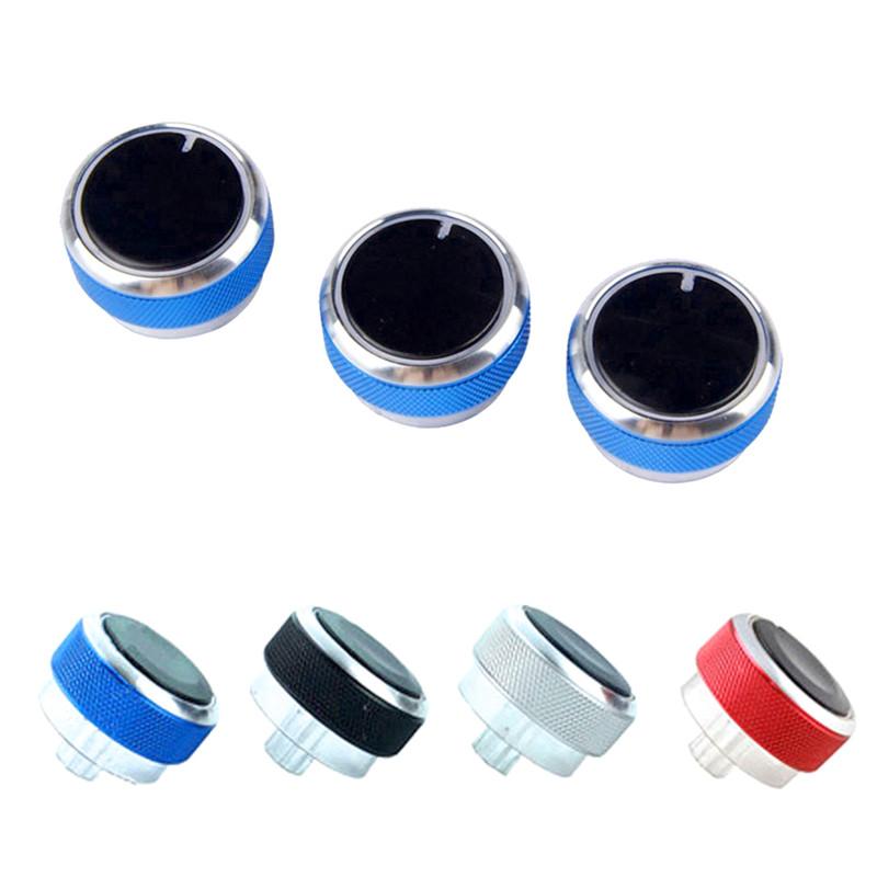3Pcs Durable High Quality Convenient Air Conditioning Control Switch AC knob Fit For Ford Focus 05-14 2 3 Mondeo Car#291738