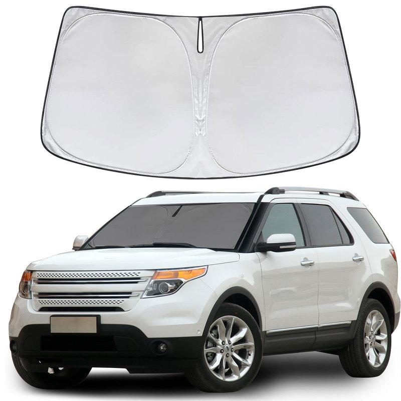 Fit For Ford F150 1998-2014 Truck Windshield Sun Shade Foldable Cover Shield