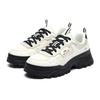 Fila HIKE Textile, Synthetic Leather Cushioning Slip Resistant Abrasion Resistant Low Top Chunky Sneakers Women's F12W144132FWA
