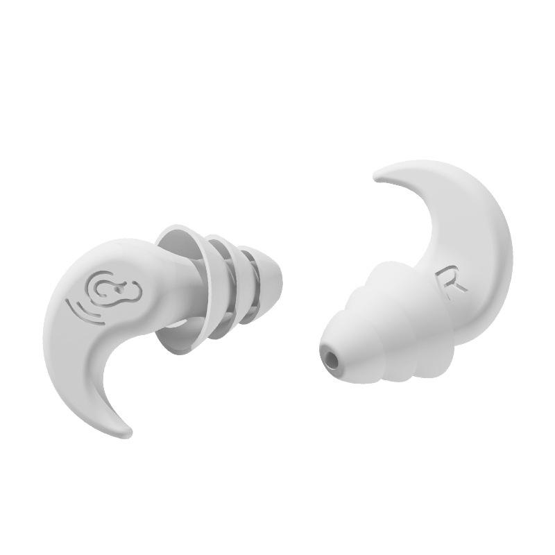 New Soundproof Silicone Earplugs: Noise-Cancelling, Soft, Ideal for Sleeping and Naps