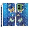 For Motorola Moto G35 5G Case 3D Pattern Printed Phone Leather Phone Cover