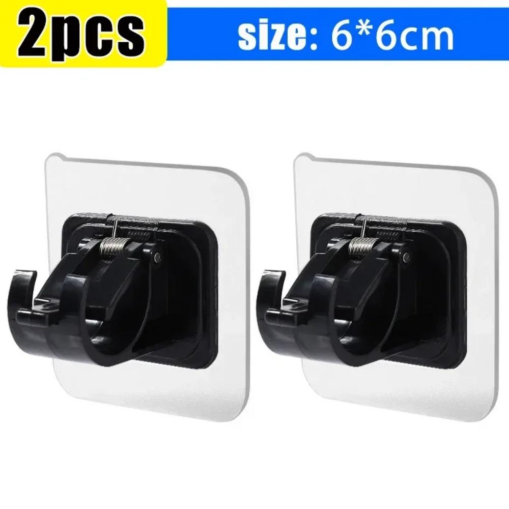 Clemă pentru perdea fără cuie, cleme pentru tije, cârlige autoadezive, cârlige pentru șină reglabile, duș, depozitare de uz casnic, agățat, suport pentru stick