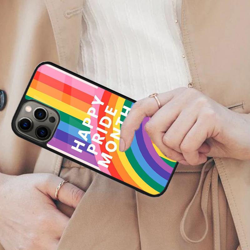 Gay Lesbian LGBT Rainbow Pride Magnetic Phone Case For APPLE iPhone 17 Air 16 14 13 12 Pro Max 15 Plus Wireless MagSafe Cover